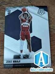 2020-21 Panini Mosaic Zeke Nnaji Base RC #231